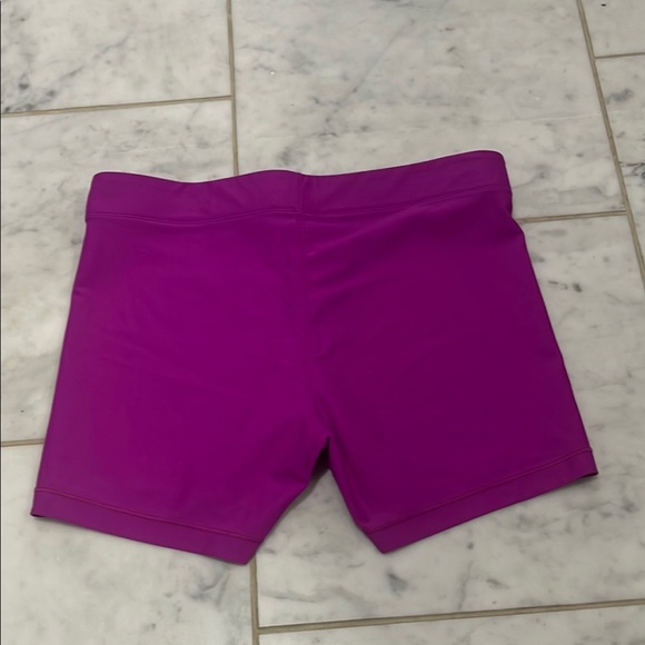 Women's pink/Purple biker Shorts. With an inseam of 2”. - Picture 2 of 3